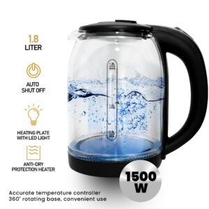 کتری برقی پیرکس 1.8 لیتری مدل Electric Kettle 1.8GCCL