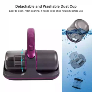 جارو شارژی پاکروب دارای اشعه مناسب کک و کنه مدل HH-026