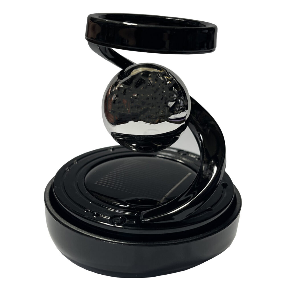 خوشبو کننده خودرو مدل خورشیدی گوی دار کد BLK