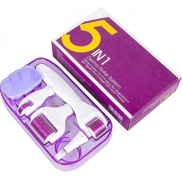 ماساژور دی ار اس مدل derma roller5 in 1 بسته 5 عددی