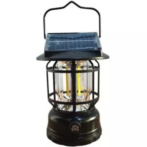 چراغ کمپی شارژی و خورشیدی فانوسی مدل JH-7900