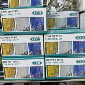 رقص نور ال ای دی copper wire curtain light LED