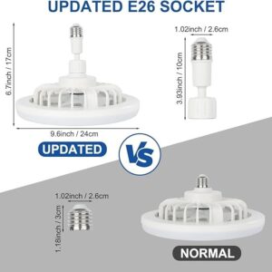 چراغ پنکه سقفی چندکاره ریموت دار همراه چراغ LED