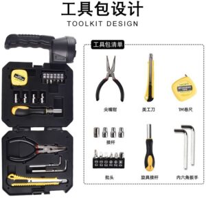 چراغ سولار و جعبه ابزار مدل ToolKit 7739-L